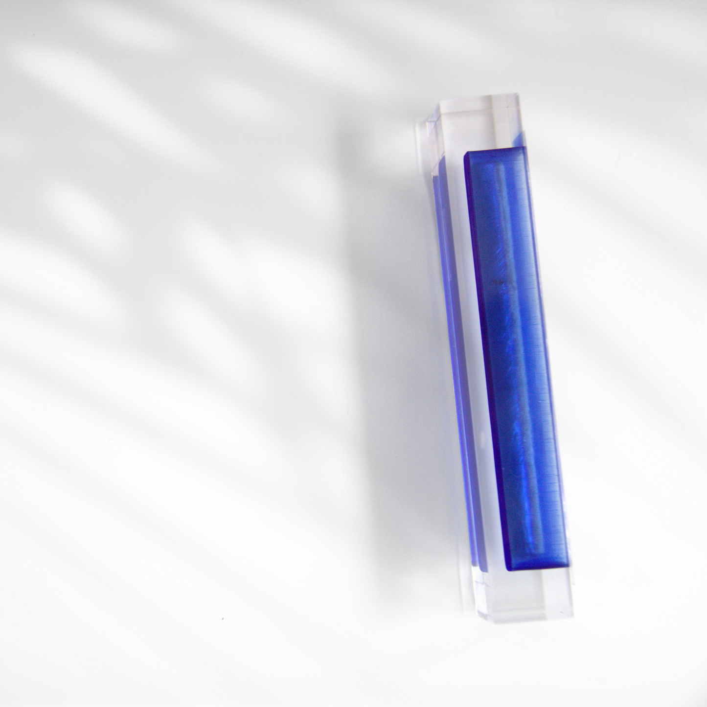 L2L Acrylic Mezuzah, Blue