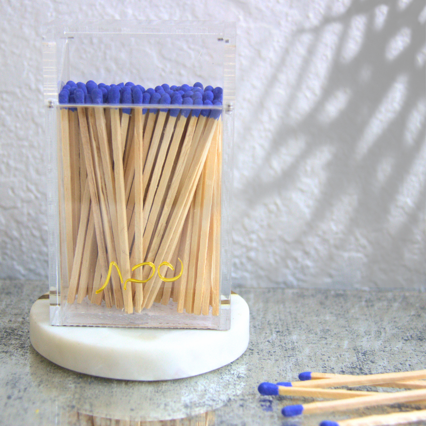 L2L Shabbat Matchbox, Blue Matches