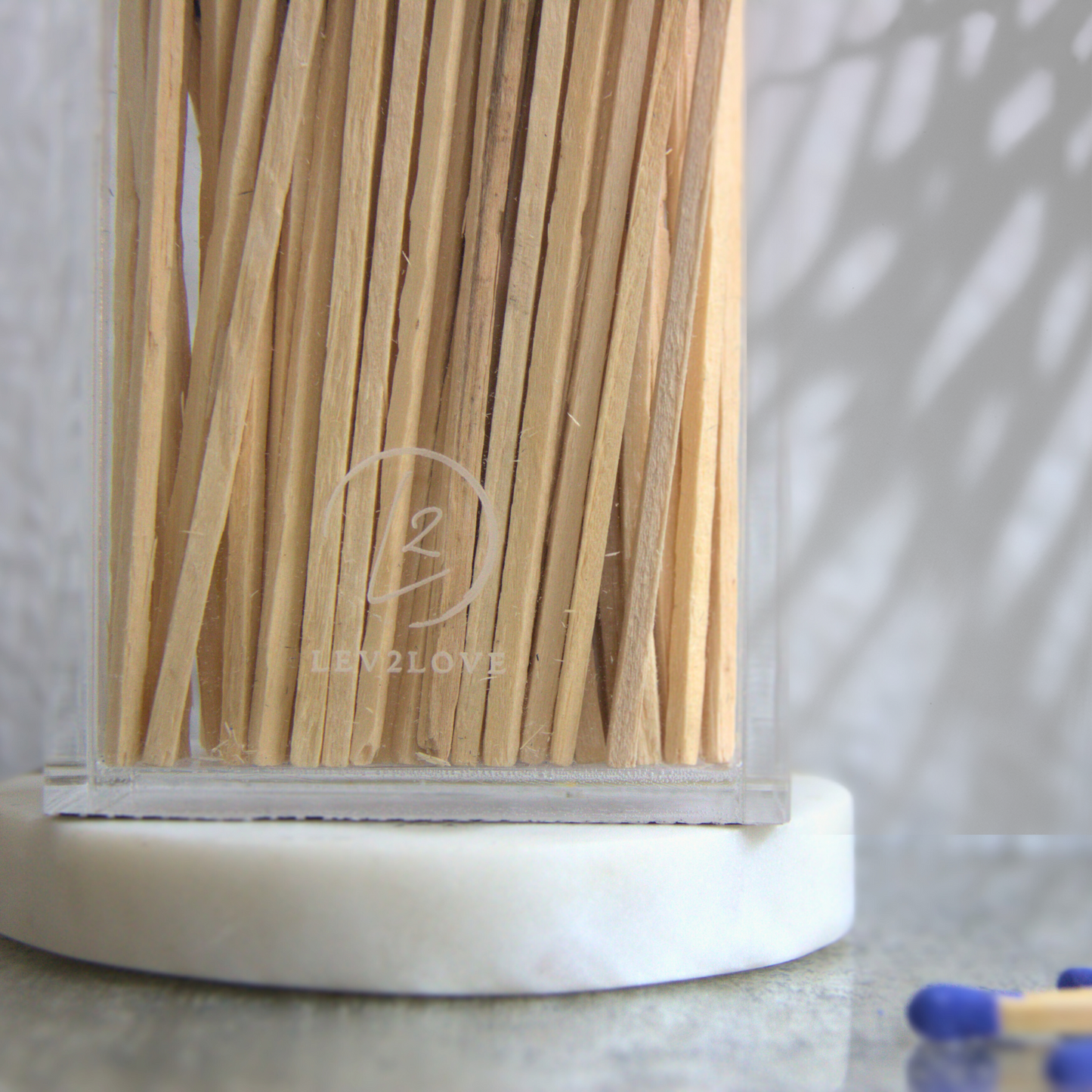 L2L Shabbat Matchbox, Blue Matches